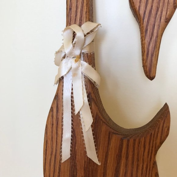Mother Goose Wood Wall Hanging Hand Made Rustic Cabin Style 17" - Picture 4 of 5